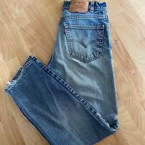 Vintage 2001 Levi's 505 Jeans Medium Wash - The Steve Collection 1 of 8